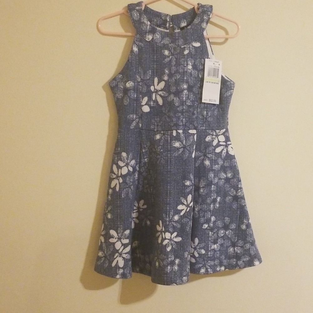 Sz4 girls halter dress